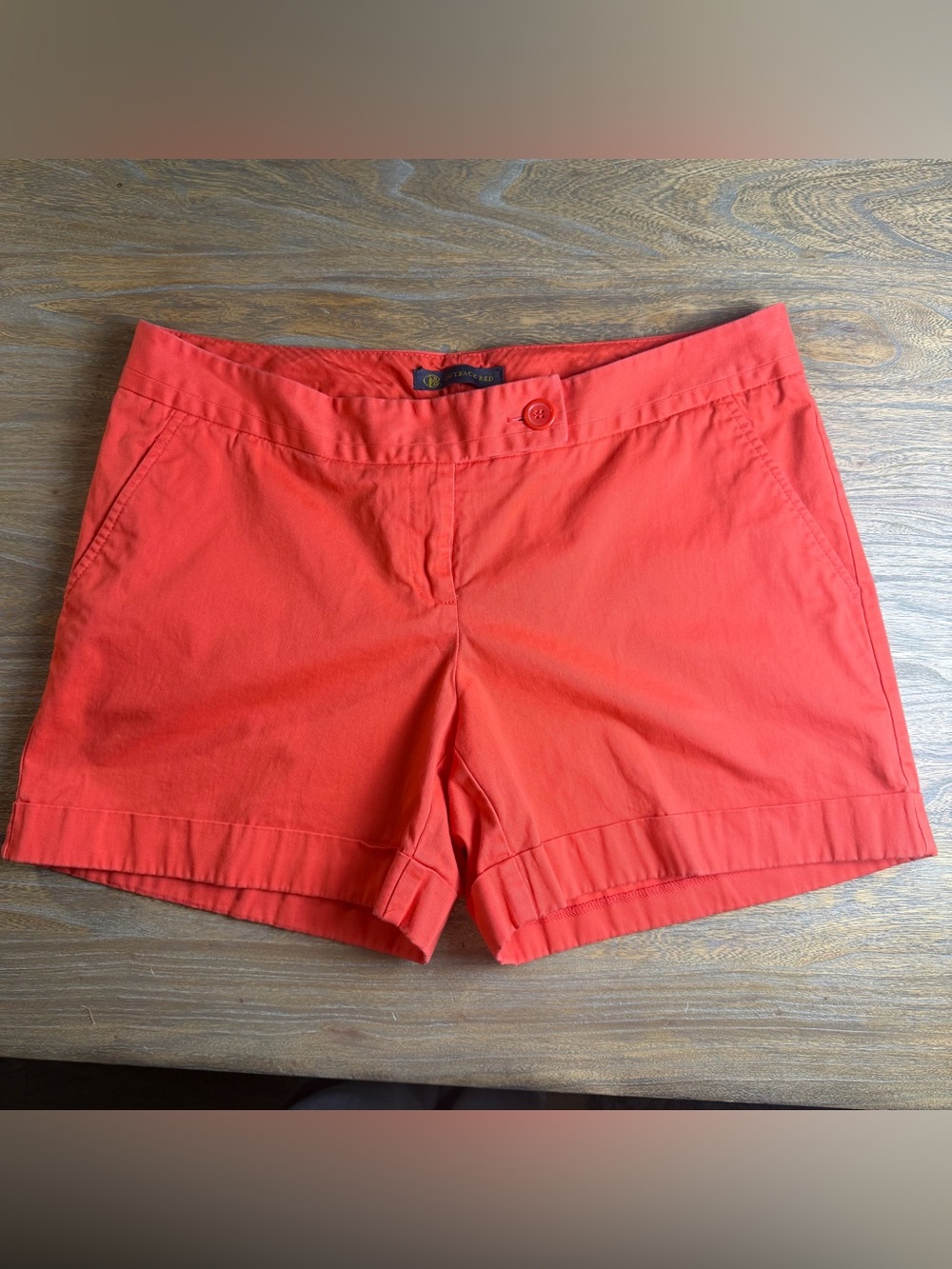 Outback Red High-Waist Coral Shorts